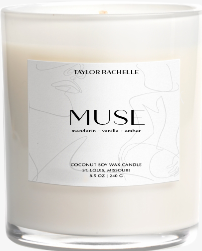 Muse Wooden Wick Candle